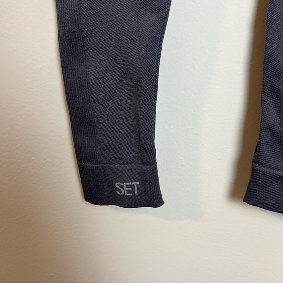 SET ACTIVE- Sculptflex Leggings Pebble Athletic Training Workout Gym Running - Picture 7 of 7